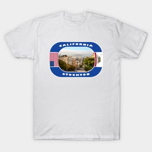 California, Stockton City, USA T-Shirt